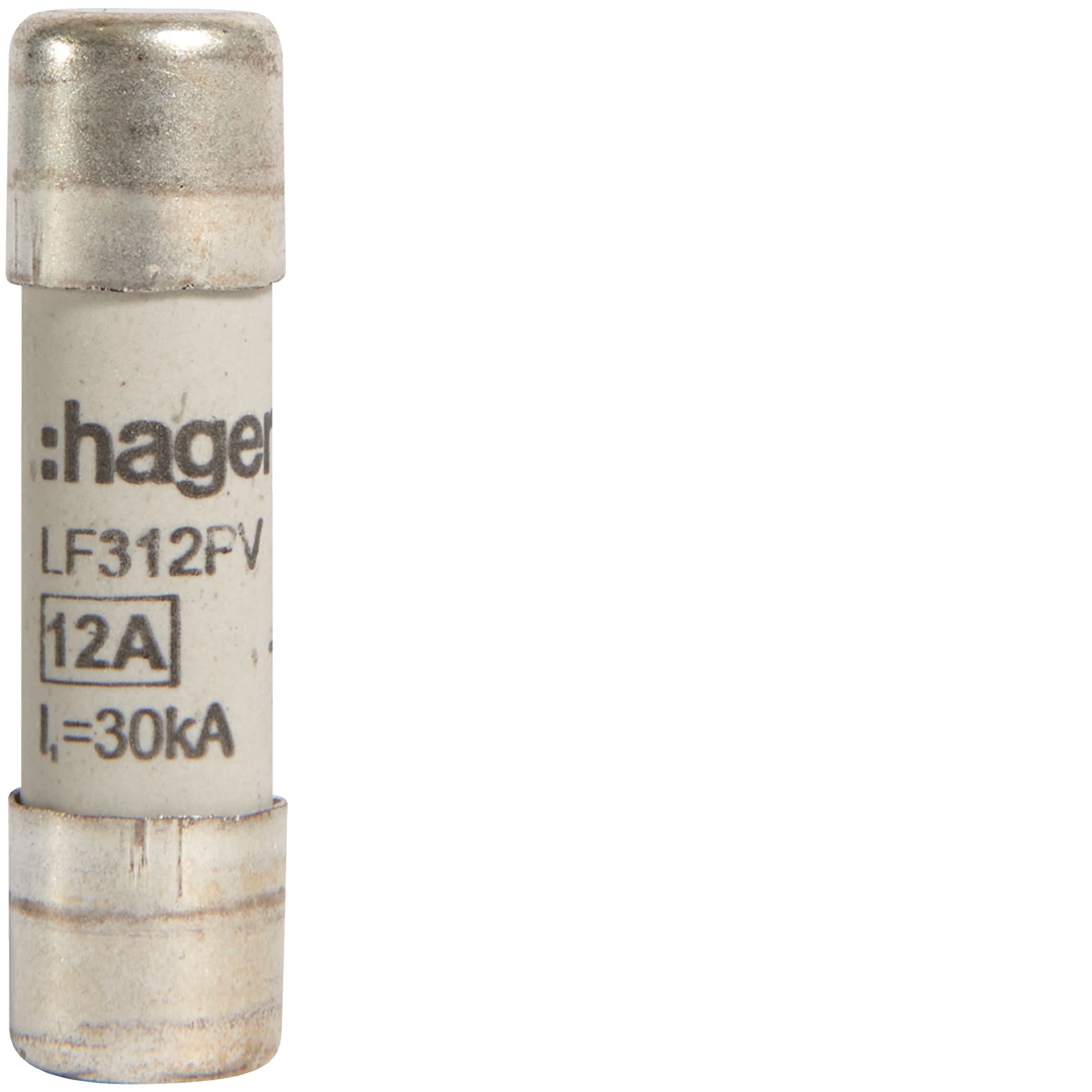 HAGER BOCCHIOTTI - Fusibile fotovoltaico 10.3x38 12A 1000 V DC
