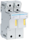 HAGER BOCCHIOTTI - Portafusibile non accessoriabile 14x51 2P 3 moduli DIN