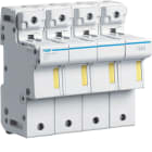 HAGER BOCCHIOTTI - Portafusibile non accessoriabile 14x51 3P+N 6 moduli DIN
