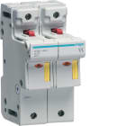 HAGER BOCCHIOTTI - Portafusibile non accessoriabile 14x51 2P 3 moduli DIN