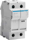 HAGER BOCCHIOTTI - Portafusibile 8x32 1P+N 2 moduli DIN
