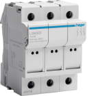 HAGER BOCCHIOTTI - Portafusibile 10.3X38 3P 3 moduli DIN