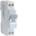 HAGER BOCCHIOTTI - Interruttore automatico magnetotermico 4500A 1P+N curva B 6A 1M