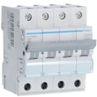 HAGER BOCCHIOTTI - Interruttore automatico magnetotermico 4500A 4P curva C 50A 4M