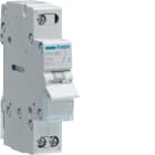 HAGER BOCCHIOTTI - Deviatore 1-2 1 polo 1 NA + 1 NC 25 A 1 modulo DIN comune in alto