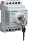 HAGER BOCCHIOTTI - Interruttore a chiave 10 A 400 V AC, 2 Na + 2 Chiavi 3M