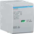 HAGER BOCCHIOTTI - Cartuccia L-N/PEN Uc 350V Iimp 25kA Up 1.5kV per SPD tipo SPA80X