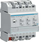 HAGER BOCCHIOTTI - Modulo KNX 6 uscite 16A 230V AC carichi capacitivi configurazione con easy e ETS
