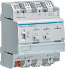 HAGER BOCCHIOTTI - Modulo KNX dimmer RLC 2 uscite 300W combinabili 230V AC via easy e ETS 4M