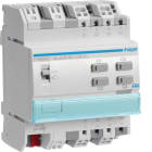 HAGER BOCCHIOTTI - Modulo KNX 4 uscite 16A 230V AC carichi capacitivi configurazione modalità ETS