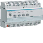 HAGER BOCCHIOTTI - Modulo KNX plus dimmer 4 uscite 300W combinabili 230V AC ETS 8M