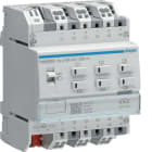 HAGER BOCCHIOTTI - MOD.KNX-SEC 6 OUT 16A AC1 230V C-LOAD 4M