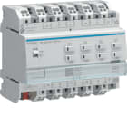 HAGER BOCCHIOTTI - Modulo KNX Secure 8 uscite 6A/230V per motori tapparelle e veneziane 6M
