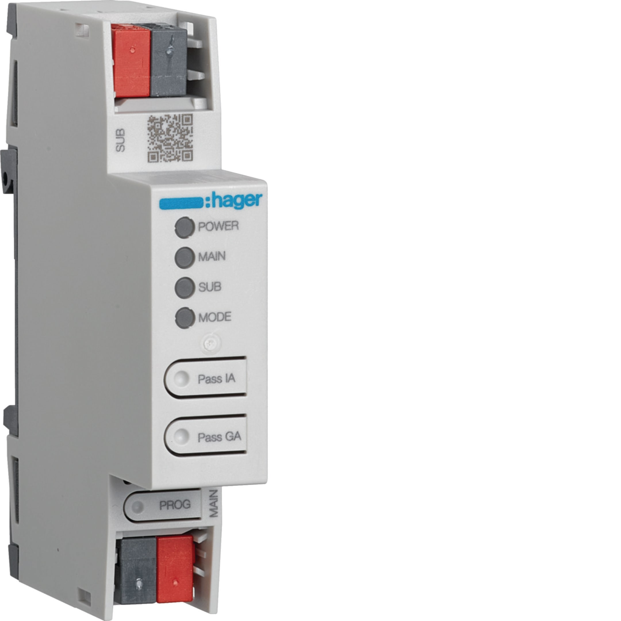 HAGER BOCCHIOTTI - Modulo accoppiatore di linea bus KNX secure 1M