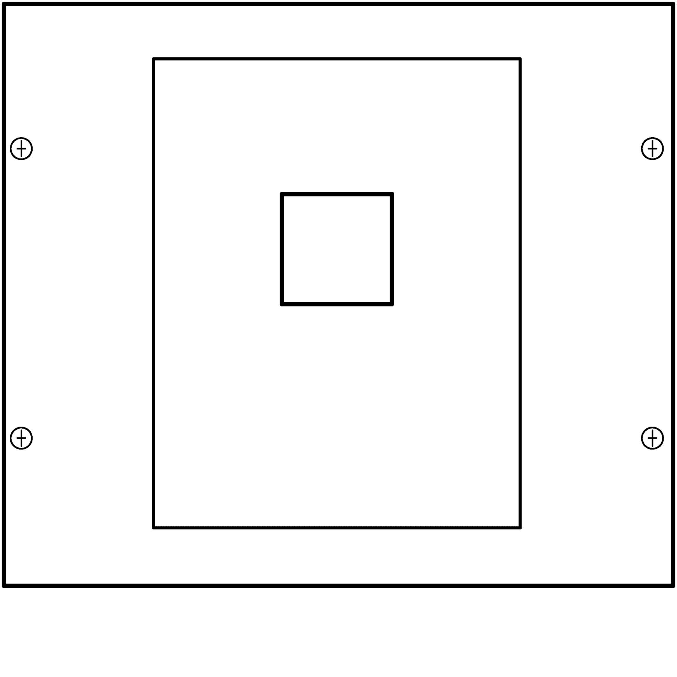 HAGER BOCCHIOTTI - Kit interruttore di manovra HA125/160 H300 L350 quadro 4 / quadro 5