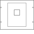 HAGER BOCCHIOTTI - Kit interruttore di manovra HA125/160 H300 L350 quadro 4 / quadro 5