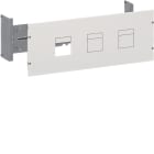 HAGER BOCCHIOTTI - Kit per 2 scatolati fissi verticali P250 H300 L800 quadro evo