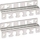HAGER BOCCHIOTTI - Staffa universale in lamiera zincata L185 quadro 4 / quadro 5