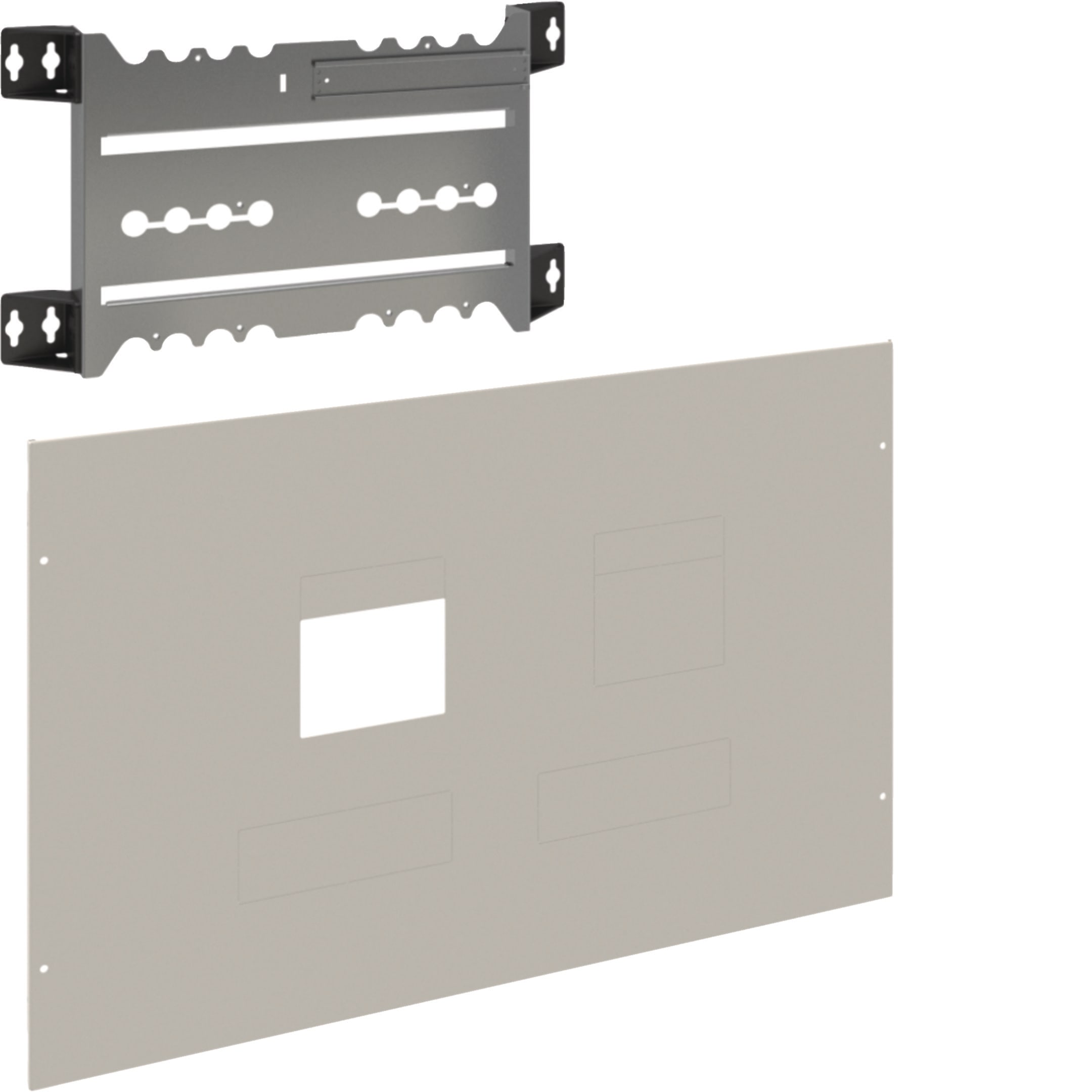 HAGER BOCCHIOTTI - Kit per 2 scatolati P630 differenziali verticali H400 L600 quadro 4 / quadro 5