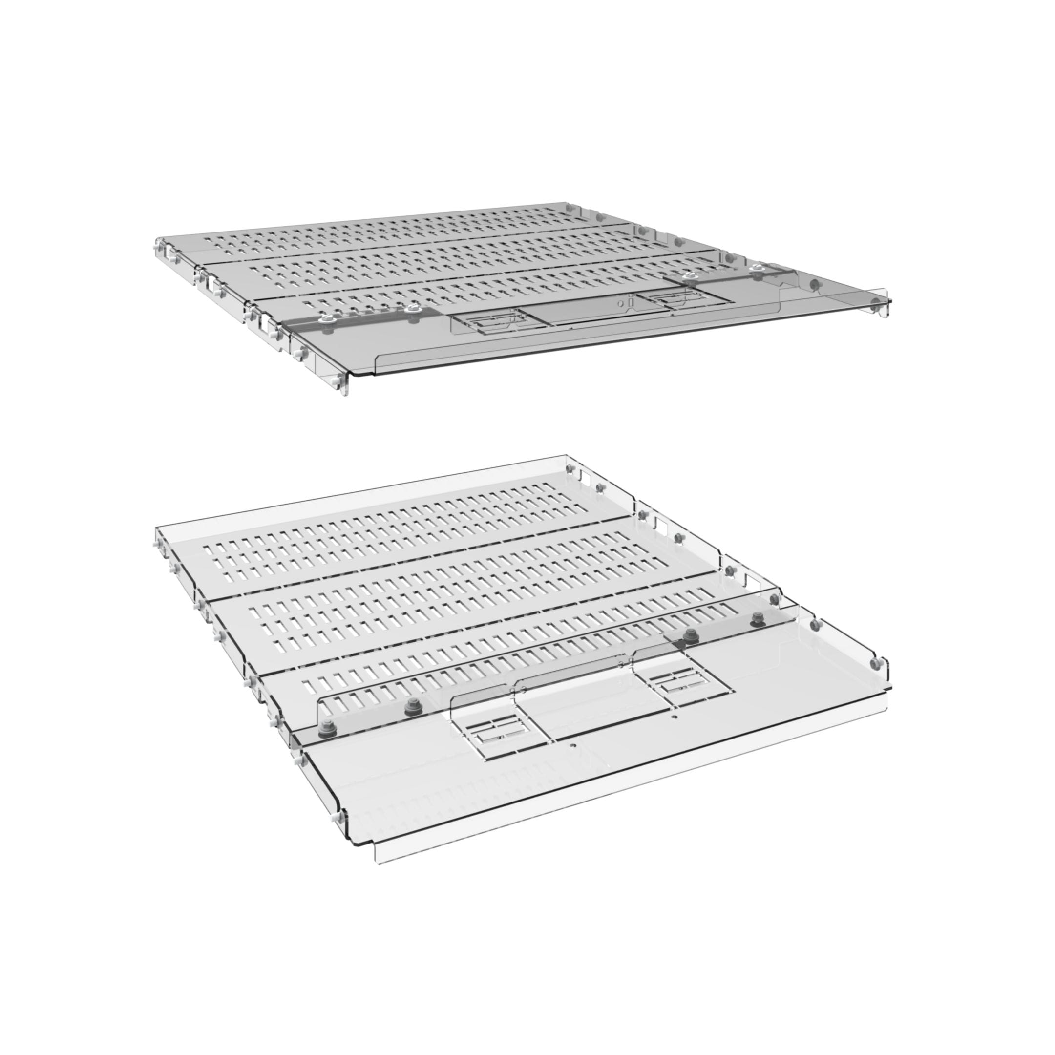 HAGER BOCCHIOTTI - Segregazione forma 3b scatolato PW1600 L800 per quadro evo