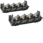 HAGER BOCCHIOTTI - Supporto barre verticali inclinato 4P 250-630A 17,5kA per barre spessore 5/10mm