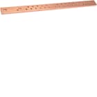 HAGER BOCCHIOTTI - Barra in rame forata e filettata M6 sezione 32x5 L1750