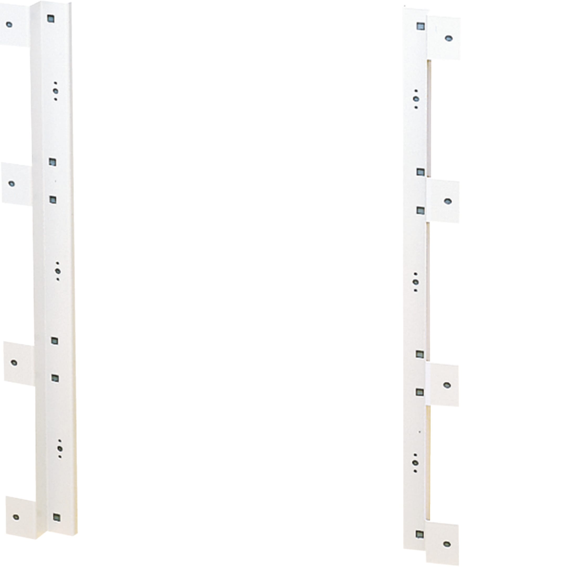 HAGER BOCCHIOTTI - Coppia di elementi di fissaggio per pannelli H800 RAL7035 venezia