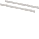 HAGER BOCCHIOTTI - Coppia di profili di tamponamento per pannelli frontali L800 RAL7035 venezia