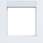 HAGER BOCCHIOTTI - CORNICE 1-P, ETICH A.1, BIANCO LUC