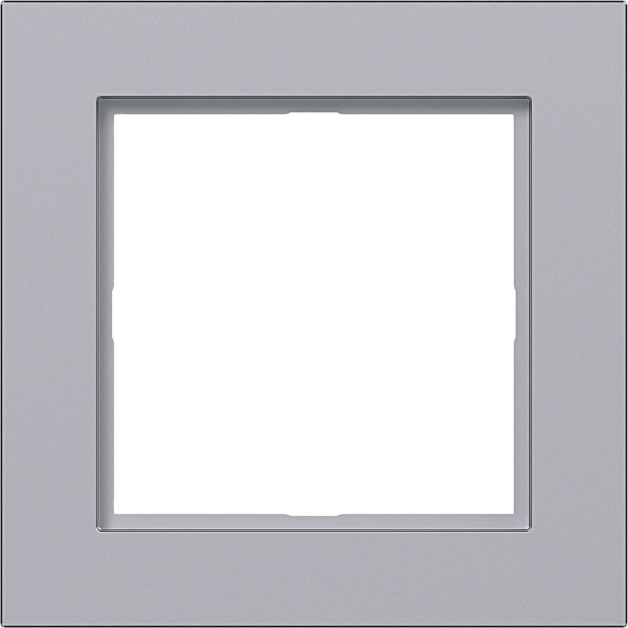 HAGER BOCCHIOTTI - CORNICE LED  1-POSTO, A.1, TITANIO MET