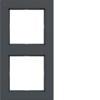 HAGER BOCCHIOTTI - CORNICE 2-POSTI, A.1, ANTR. OPACO