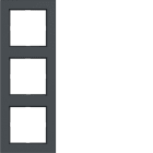 HAGER BOCCHIOTTI - CORNICE 3-POSTI, A.1, ANTR. OPACO