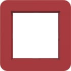 HAGER BOCCHIOTTI - CORNICE 1-POSTO, C.1, ROSSO LUCIDO