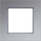 HAGER BOCCHIOTTI - CORNICE 1-POSTO, A.8, ALU OPACO,