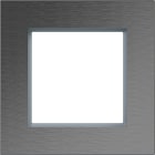 HAGER BOCCHIOTTI - CORNICE 1-P, A.8 INOX OP, MET SPAZ.
