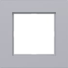 HAGER BOCCHIOTTI - CORNICE 1-POSTO, A.8, TITANIO MET