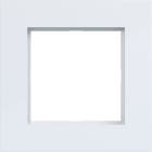 HAGER BOCCHIOTTI - CORNICE 1-POSTO, A.8, BIANCO LUCIDO