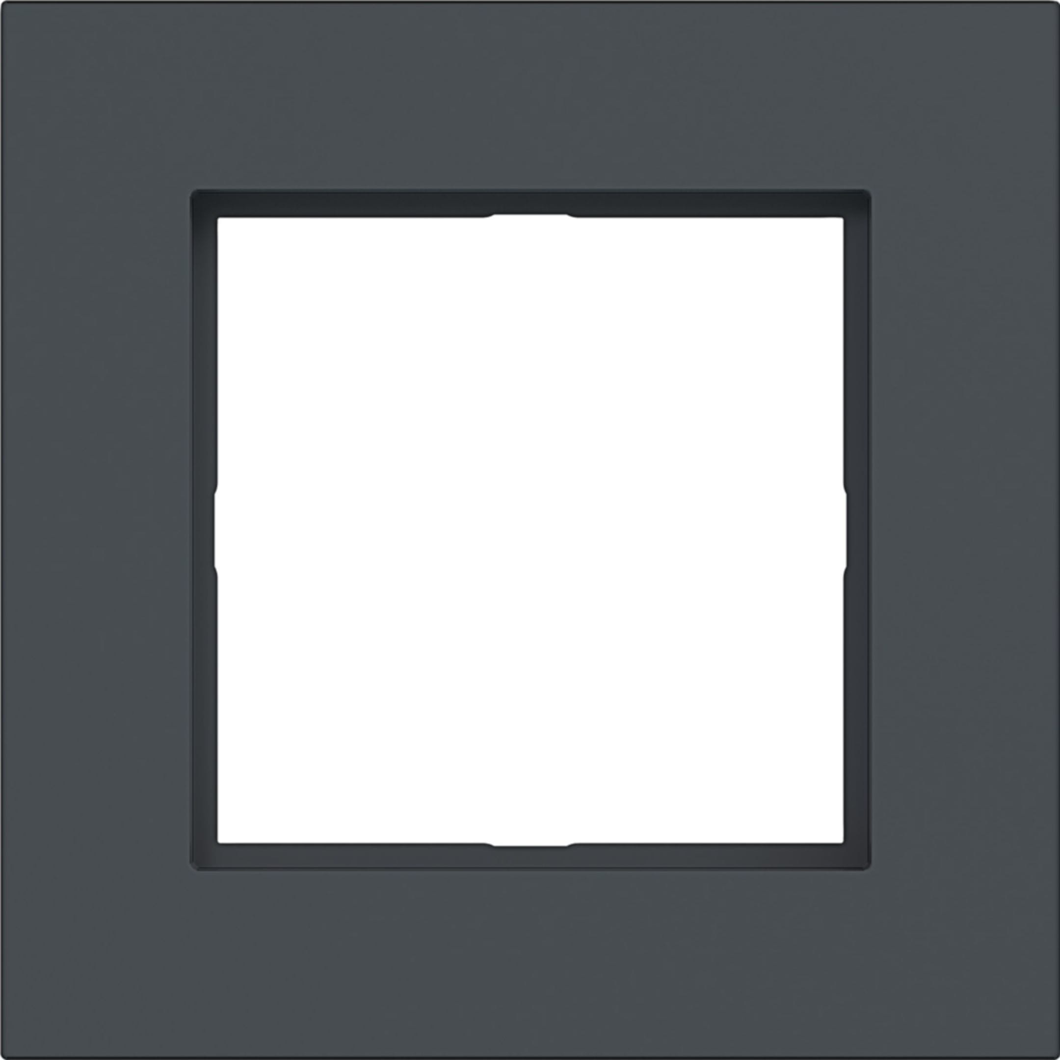 HAGER BOCCHIOTTI - CORNICE LED  1-POSTO, A.8, ANTR. OPACO