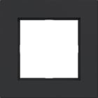 HAGER BOCCHIOTTI - CORNICE LED 1-POSTO, A.8, NERO OPACO