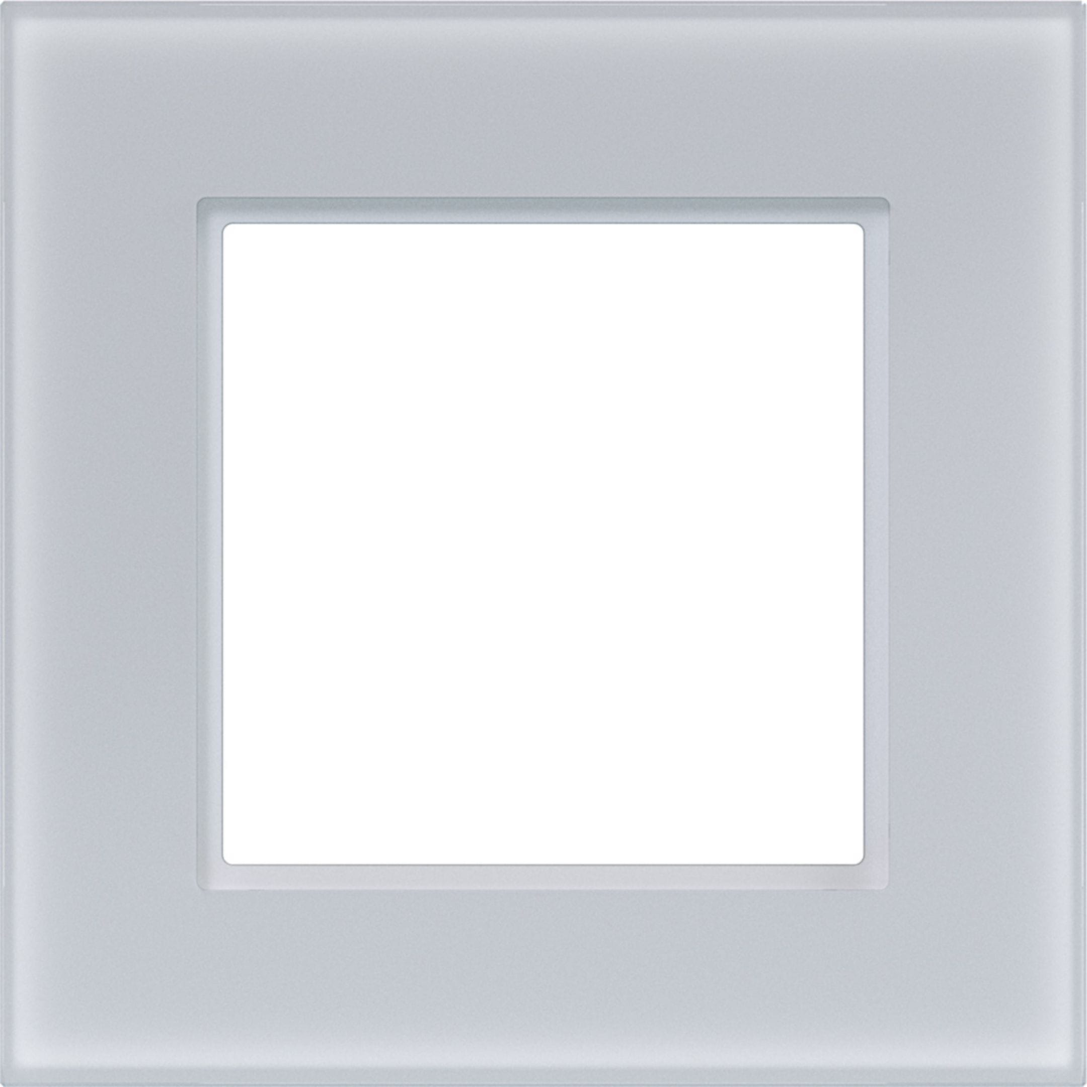 HAGER BOCCHIOTTI - CORNICE LED  1-P, A.8, VETRO BIANCO OP