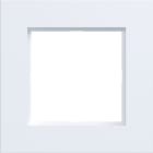 HAGER BOCCHIOTTI - CORNICE LED  1-POSTO, A.8, BIANCO LUCIDO