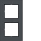 HAGER BOCCHIOTTI - CORNICE 2-POSTI, A.8, ANTR. OPACO