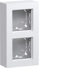 HAGER BOCCHIOTTI - SCATOLA 2-P PIATTO PARETE A.8 B OP