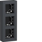 HAGER BOCCHIOTTI - SCATOLA 3-P PIATTO PARETE A.8 ANT OP