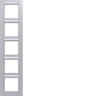 HAGER BOCCHIOTTI - CORNICE 5-P VERT, ETICH A.8, TITANIO MET