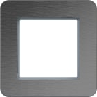 HAGER BOCCHIOTTI - CORNICE LED 1-P C.8 INOX OP MET SPAZ.