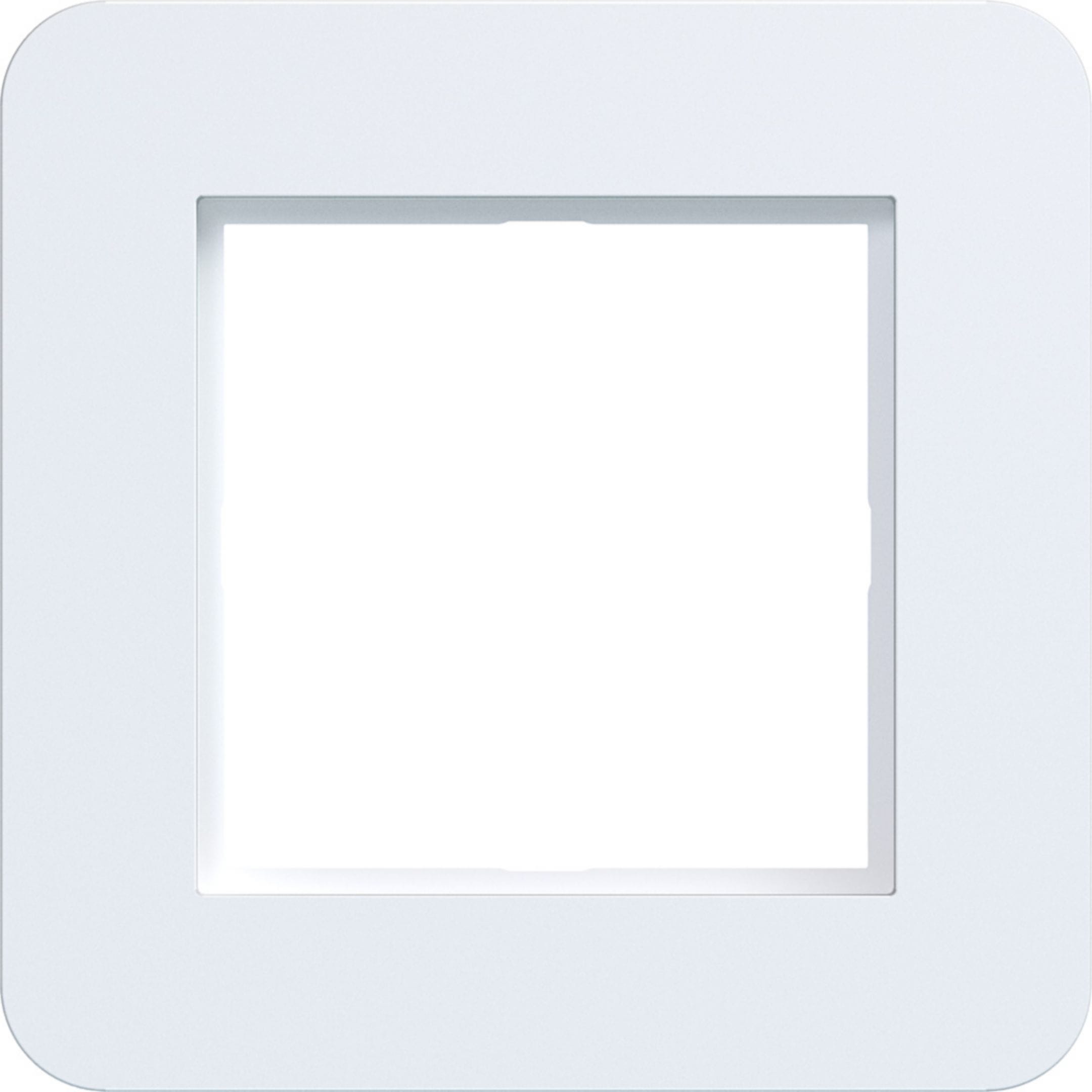 HAGER BOCCHIOTTI - CORNICE LED 1-POSTO, C.8, BIANCO OPACO