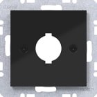 HAGER BOCCHIOTTI - P.zo c.le Ø18,8mm A.x/C.x nero luc