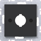 HAGER BOCCHIOTTI - P.zo c.le Ø18,8mm A.x/C.x nero op