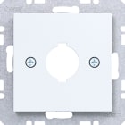 HAGER BOCCHIOTTI - P.zo c.le Ø18,8mm A.x/C.x bianco op